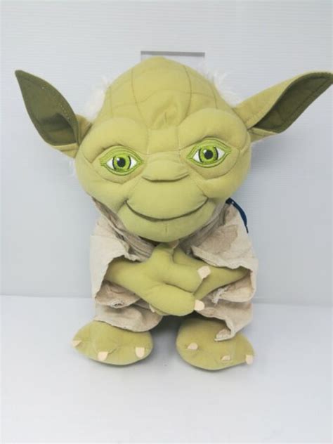 Star Wars Yoda Disney Large Plush Doll 18 Bedding Cuddle Pillow Buddy