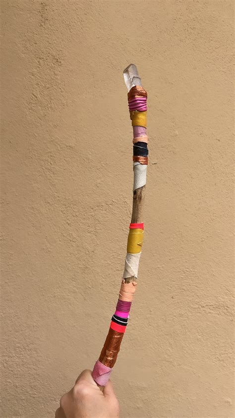 *new* RAINBOW PLEIDIAN PRINCESS crystal wand | Vega Jewelry