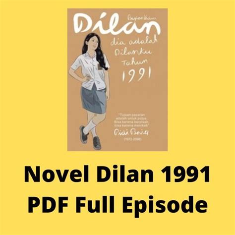 Novel Dilan 1991 Pdf Full Episode Gratis