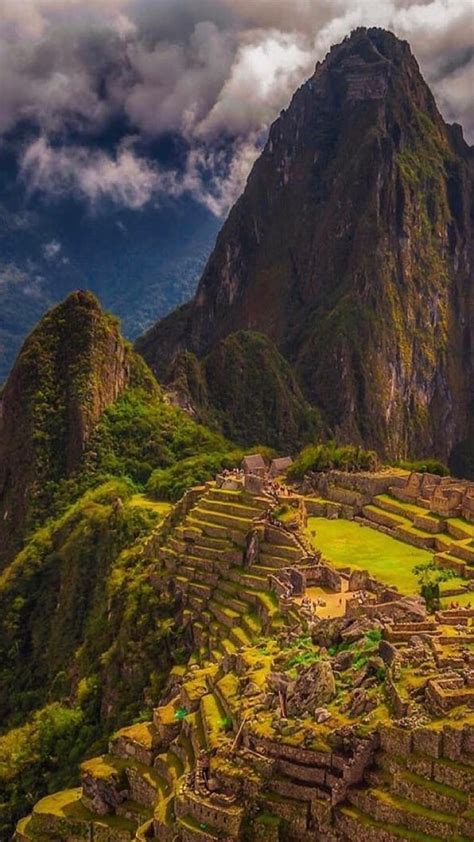 720p Descarga Gratis Machu Picchu Perú Vista Fondo De Pantalla De