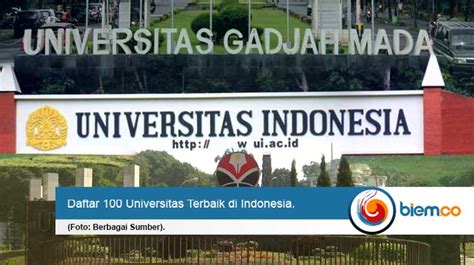 4ICU Rilis Daftar 100 Universitas Terbaik Di Indonesia Tahun 2020 Biem Co