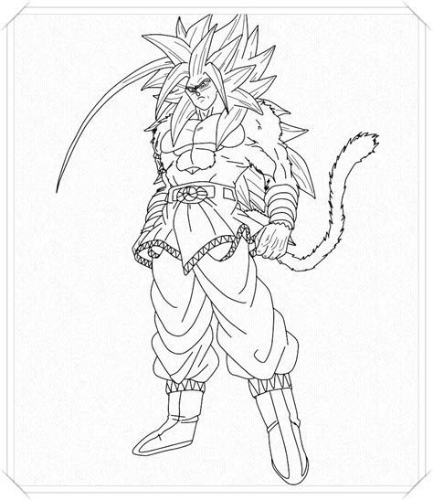 Goku Super Saiyan 1 Coloring Pages Dibujos Dibujo De Goku Dibujos