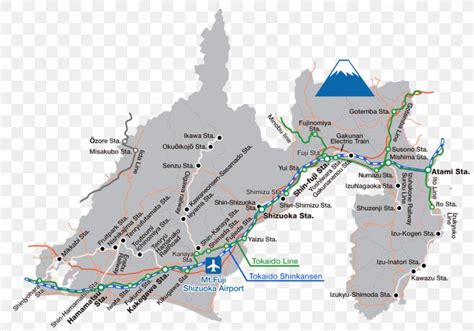 It has been populated since prehistoric times. Shizuoka Mount Fuji Yamanashi Prefecture Map Japan Rail ...