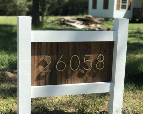Diy Wood Yard Signs Home And Garden Reference