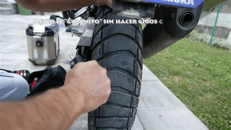 Arreglar Un Pinchazo En La Moto Con Gusanitos Youtube