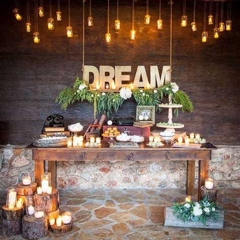 28 Wedding Food And Dessert Table Display Ideas To Try Trendy Wedding