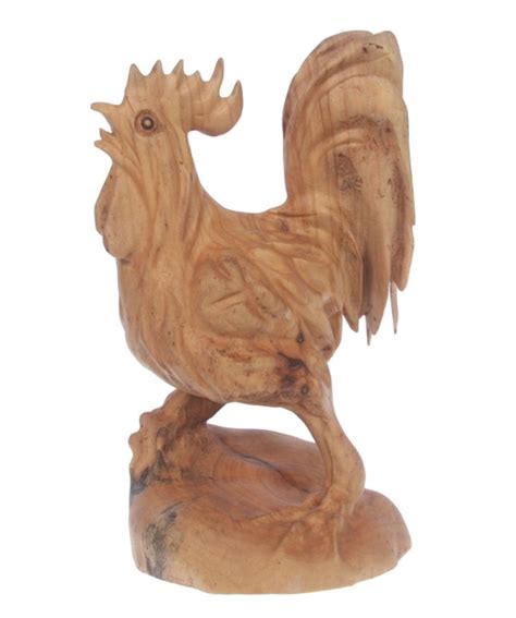 Hand Carved Wooden Rooster Sculpture Hand Carving Animal