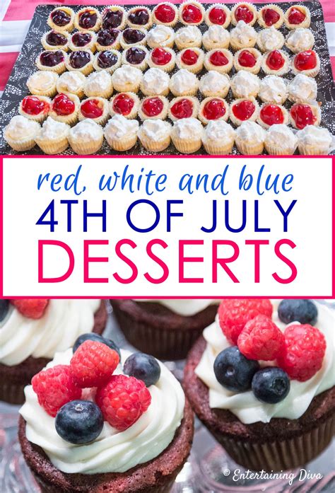 78 Patriotic Red White And Blue Desserts For The 4th Of July