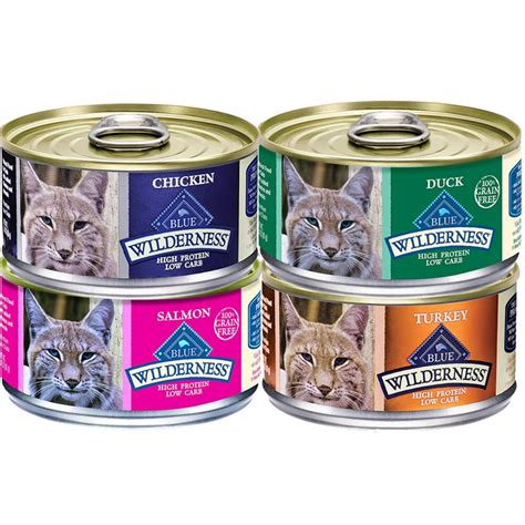 It is also great to know that they do blue buffalo cat food, wet, comes in four different type, blue spa select, blue bistro, blue wilderness, blue healthy gourmet and blue basic. Blue Buffalo Cat Canned