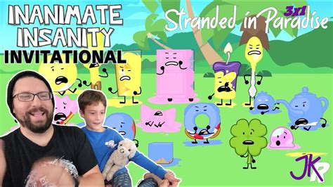 Inanimate Insanity Reaction Season 3 Premiere Stranded In Paradise