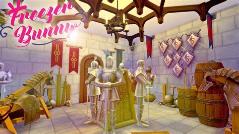 Dungeons And Servants Quarters The Sims 4 Medieval Castle 🏰 ⚔️ Wcc
