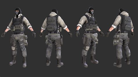 Yude Lee Character Modeling Ghost Call Of Duty