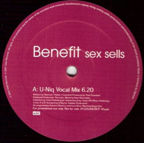 Benefit Sex Sells 2x12 Amazonde Musik Cds And Vinyl
