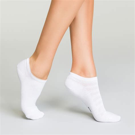 Pack Women S White Ankle Socks In Cotton With Lurex