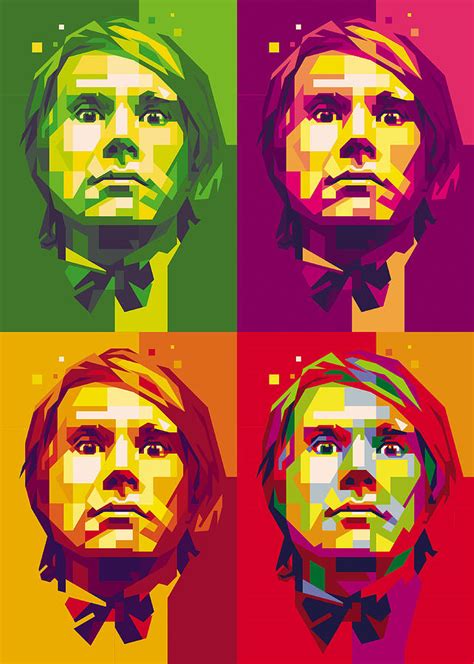 Andy Warhol Digital Art By Ical Said Fine Art America