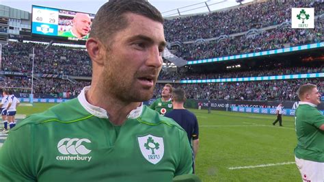 Irish Rugby Tv Rob Kearney On Winning At Soldier Field Youtube