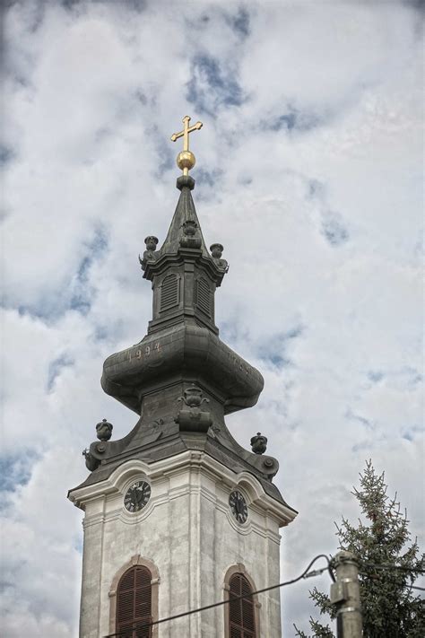 Free Picture Baroque Church Tower Cross Golden Glow Orthodox Dome