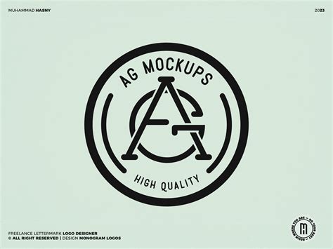 Ag Mockups Logo Redesign By Muhammad Hasny On Dribbble
