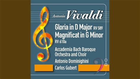 Vivaldi Gloria In D Major Rv 589 8 Domine Deus Agnus Dei Youtube
