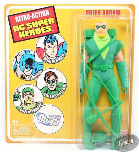 Retro Action Dc Super Heroes Green Arrow Reviewed The