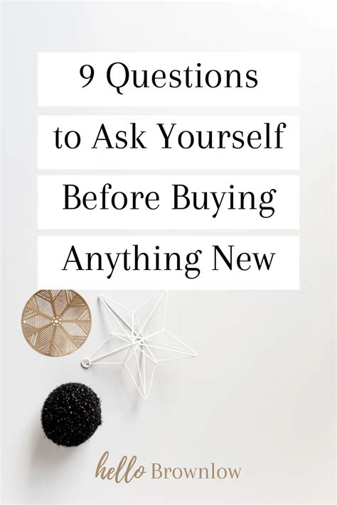Questions To Ask Yourself Before Buying Something New Stop