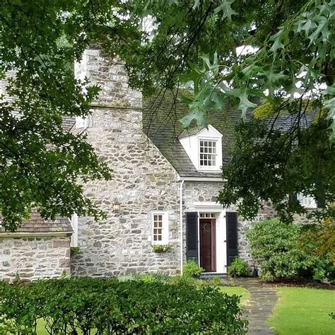 Perfect 1930s Pennsylvania Stone House In The Wyndham Hills