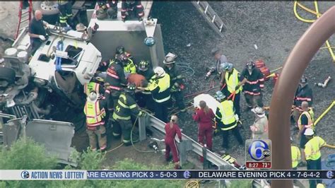 All Lanes Reopened After Dump Truck Overturns On Pa Turnpike 6abc