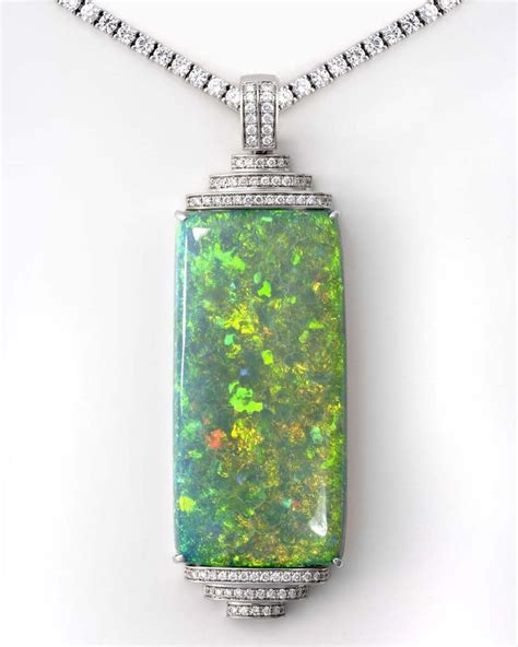 Coober Pedy Opal Pendant Designed By Fiona Altmann Of Altmann Cherny