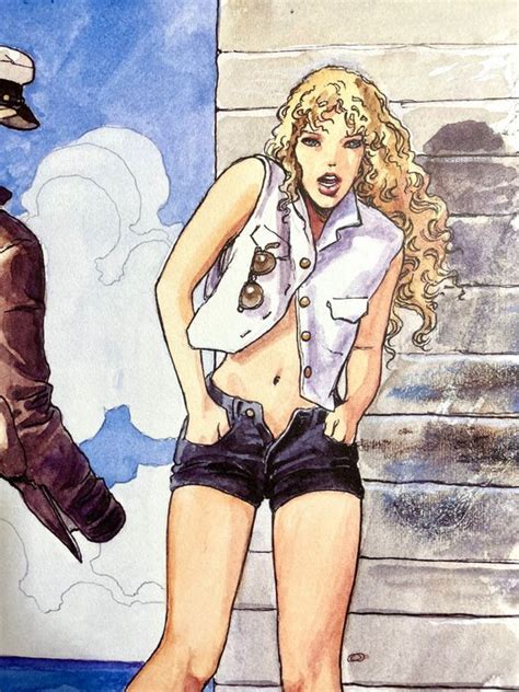 Milo Manara After The Flavor Of The Invisible 1986 Catawiki