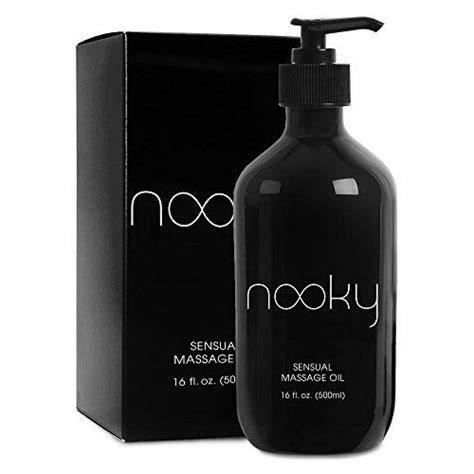 Nooky Massage Oil With 100 Premium Natural Ingredients Relaxing Essential And Sweet Almond
