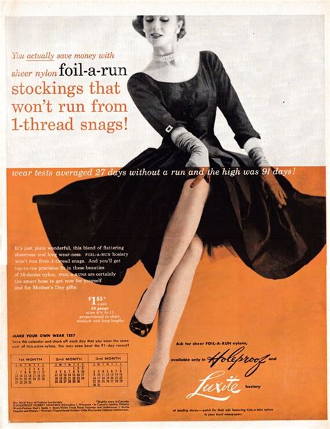 Antiquitäten And Kunst Vintage Ladies Stockings Advert Poster