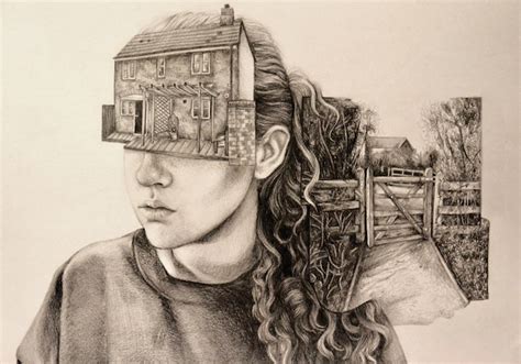 Artists Detailed Sketches Display Memories As Tangible