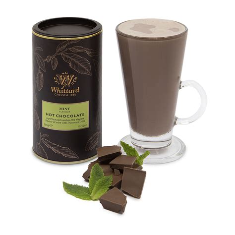 Mint Flavour Hot Chocolate Whittard Of Chelsea