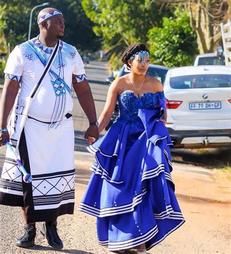 Clipkulture Xhosa Couple In Beautiful Umbhaco Traditional Attire And