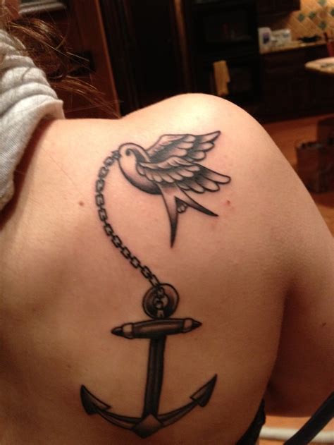 Bird And Anchor Tattoo Tattoos Pinterest The Birds The Ojays And
