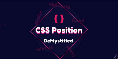 Css Positioning Demystified The Only Guide On The Css Position By