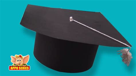Learn To Make A Graduation Cap Arts And Crafts Youtube