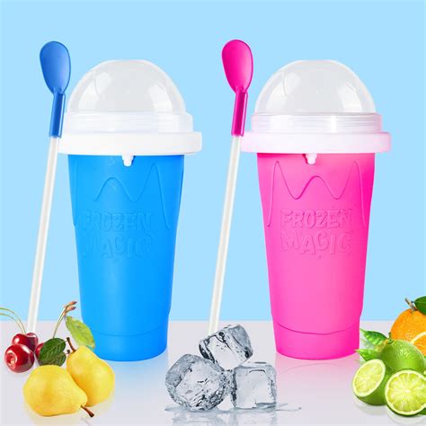 Frozen Magic Squeeze Cup Tik Tok Slush Cup Portable Slushy Maker Cup