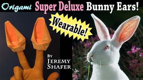 Super Deluxe Bunny Ears Finger Puppet Youtube