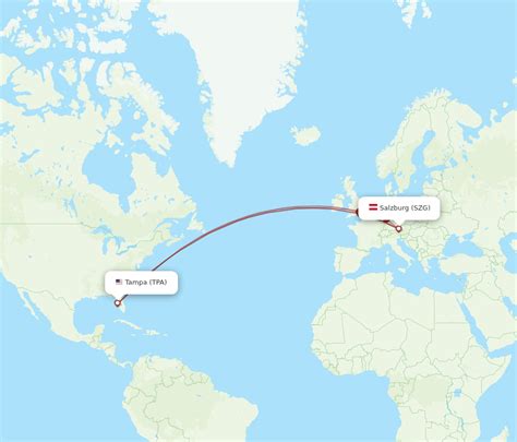 Flights From Tampa To Salzburg Tpa To Szg Flight Routes