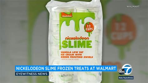Nickelodeon Slime Ice Cream Do You Double Dare To Try The Green