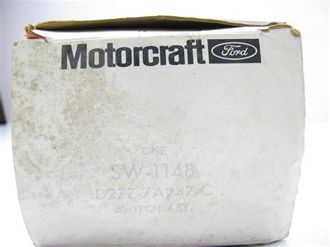 Nos Motorcraft Sw1148 Neutral Safety Switch C6 Auto Trans Oem Ford D2zz