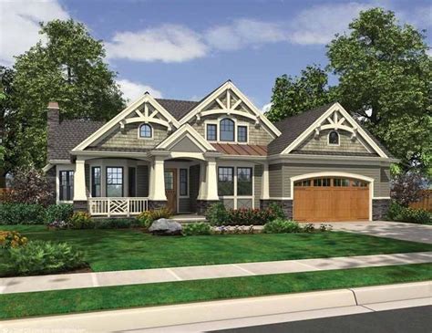Frank betz associates' craftsman house. Eplans Traditional House Plan - Rustic Rambler with ...