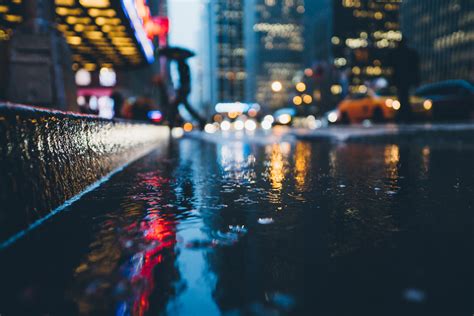 Rainy Daze In New York City Midtown Manhattan Photography From