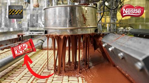 How Chocolate Is Made In Factories Mega Factories Video Nestle