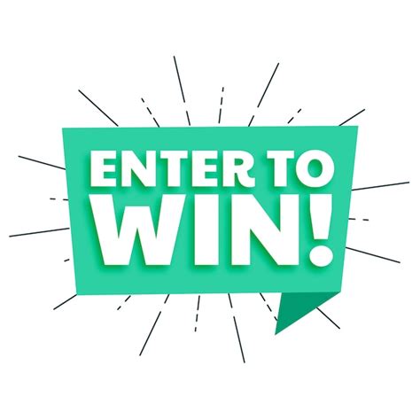 Enter To Win Template Pdf