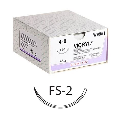 Vicryl 38 Circle Reverse Cut Dental And Chiropody Products