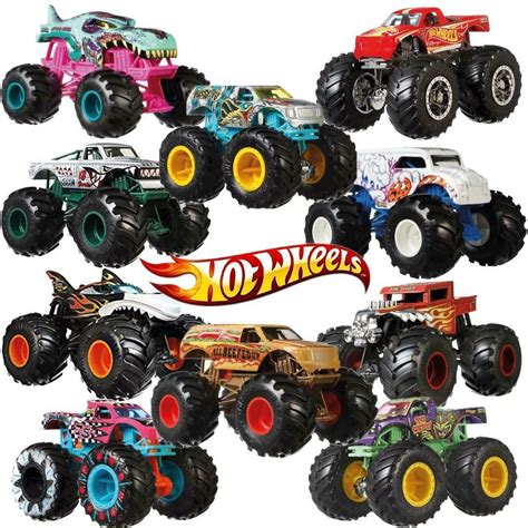 Hot Wheels Mini Monster Trucks Series 2 Envio Al Azar Mercado Libre
