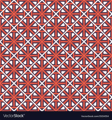 Asian Geometric Pattern Royalty Free Vector Image