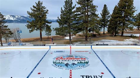 Watch A Look At The Making Of The Nhl Outdoors Rink In Lake Tahoe